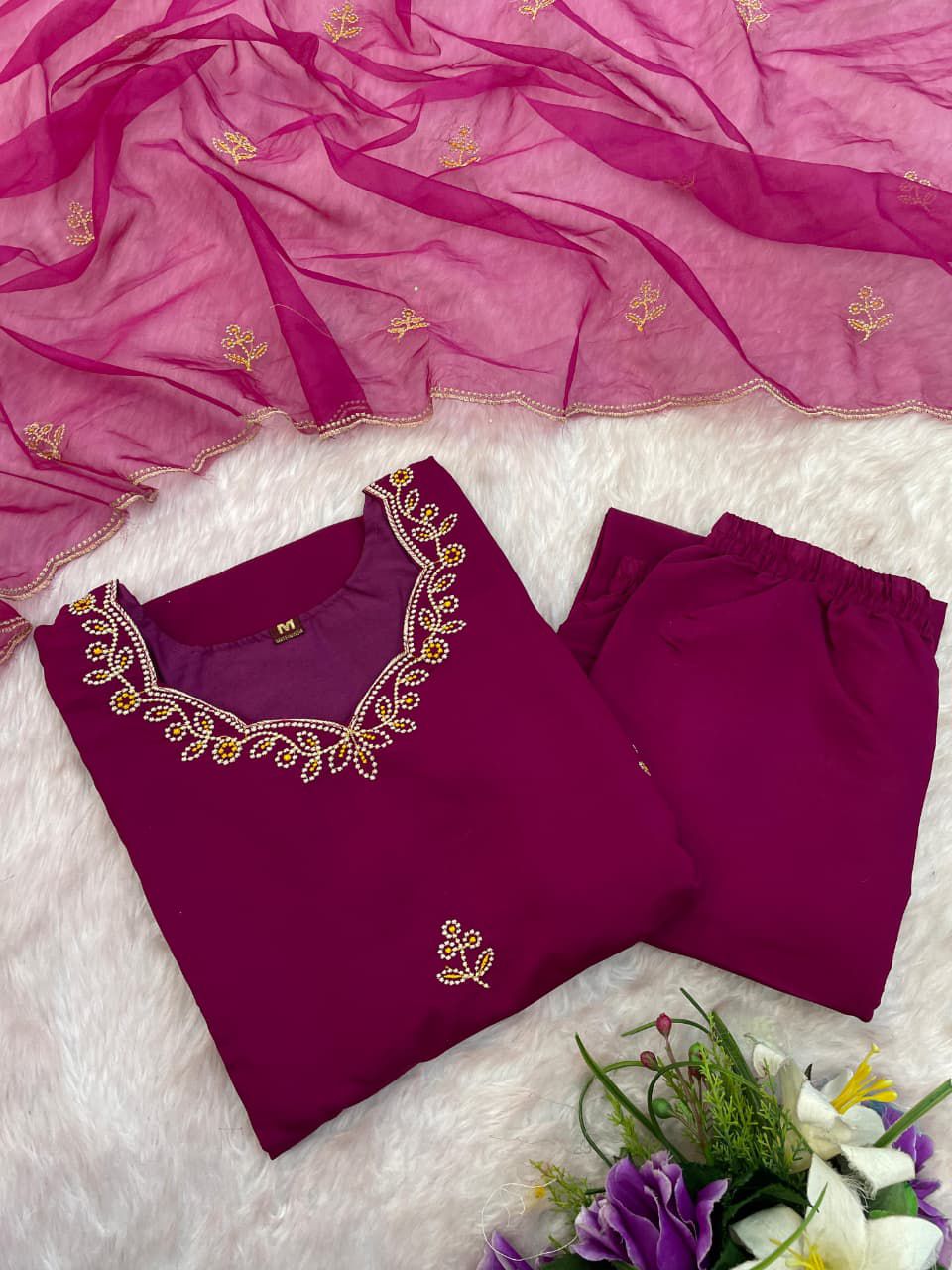 Maverick Fusion Premium Designer Kurta Pant Set