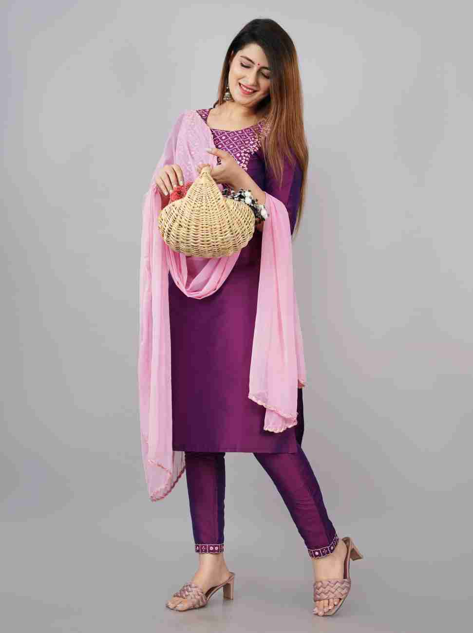 Maverick Fusion Premium Art Silk Collection Kurta Set