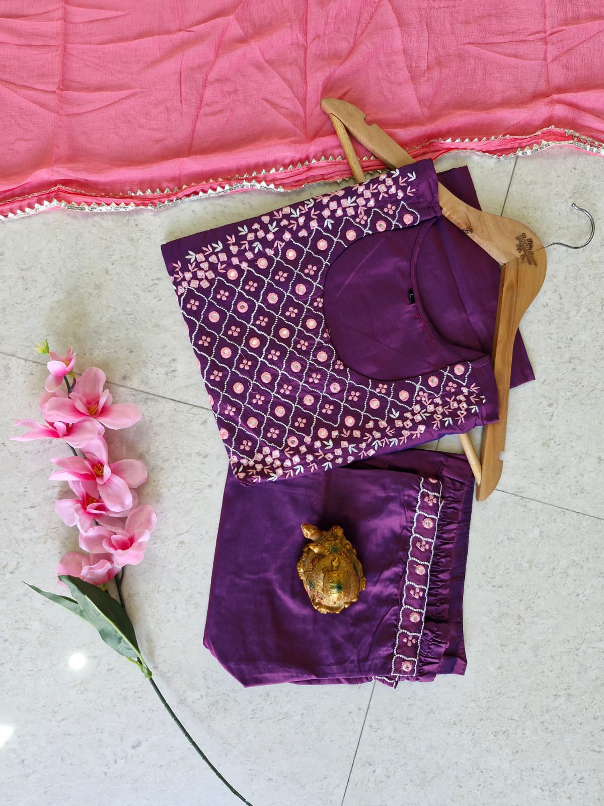 Maverick Fusion Premium Art Silk Collection Kurta Set