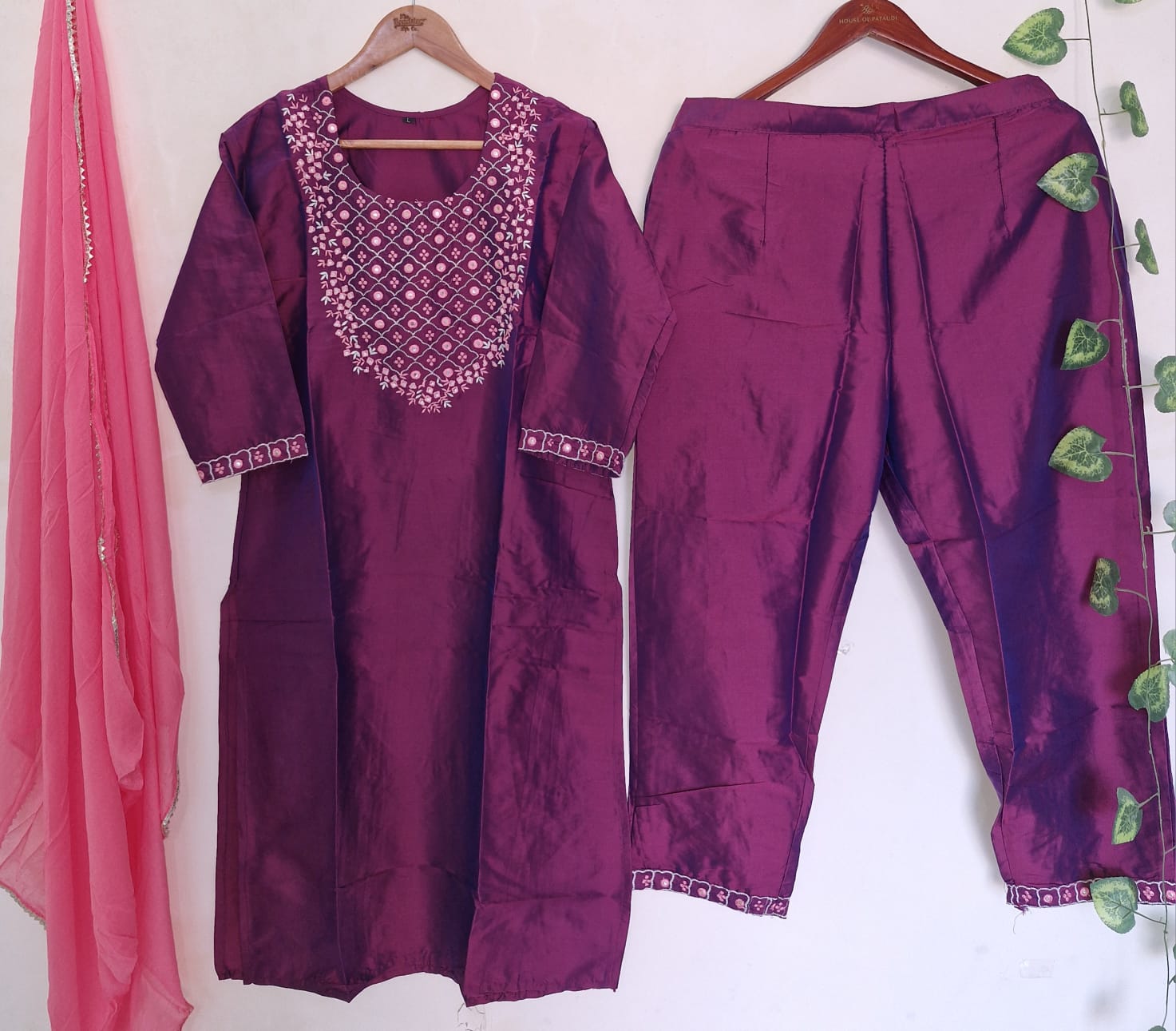 Maverick Fusion Premium Art Silk Collection Kurta Set