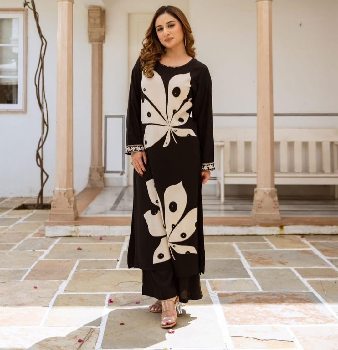 Maverick Fusion Kurti Palazzo Set