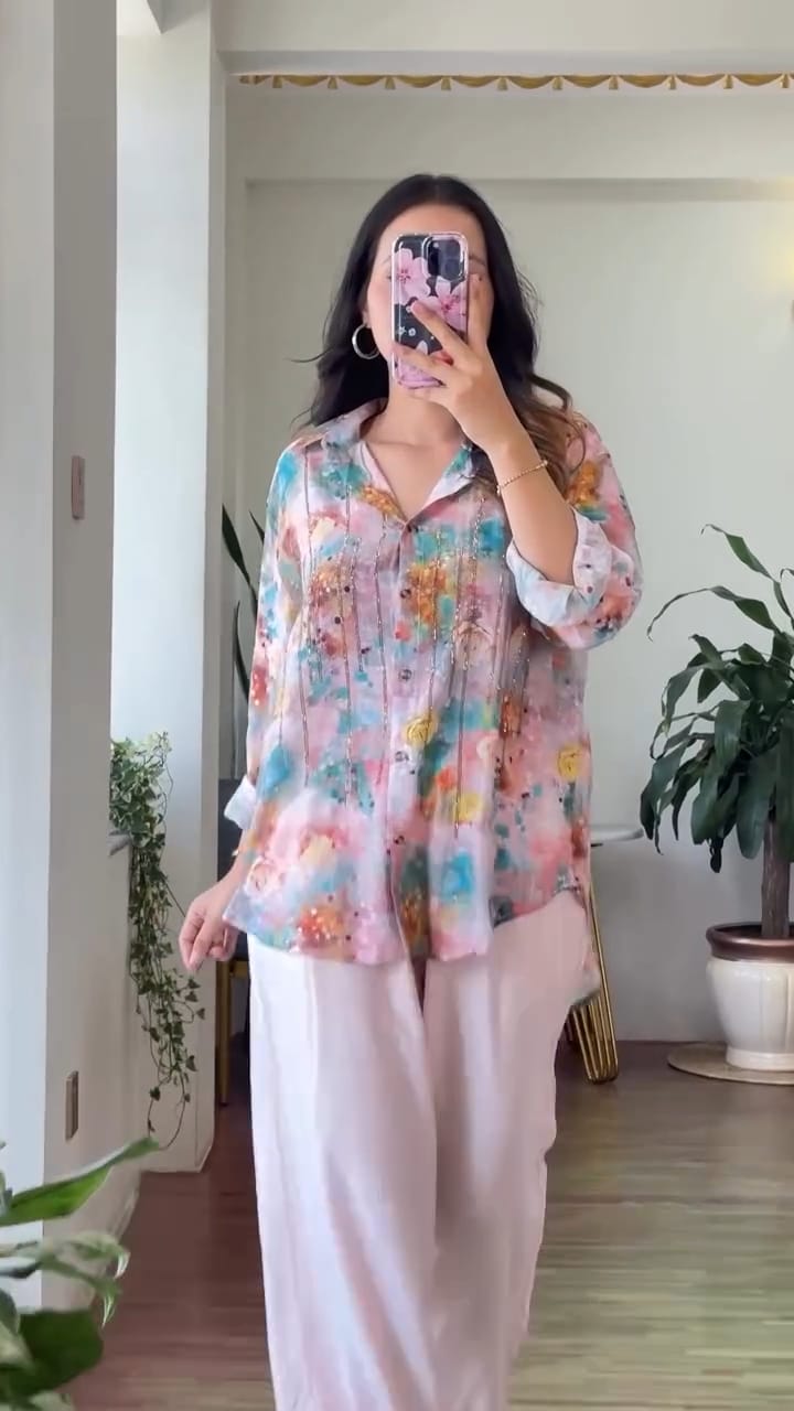 Maverick Fusion Floral Luxury Co-Ord Set