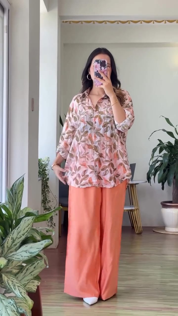 Maverick Fusion Floral Luxury Co-Ord Set