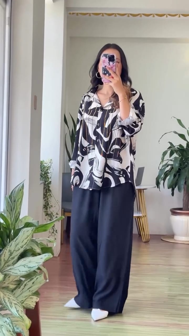 Maverick Fusion Floral Luxury Co-Ord Set