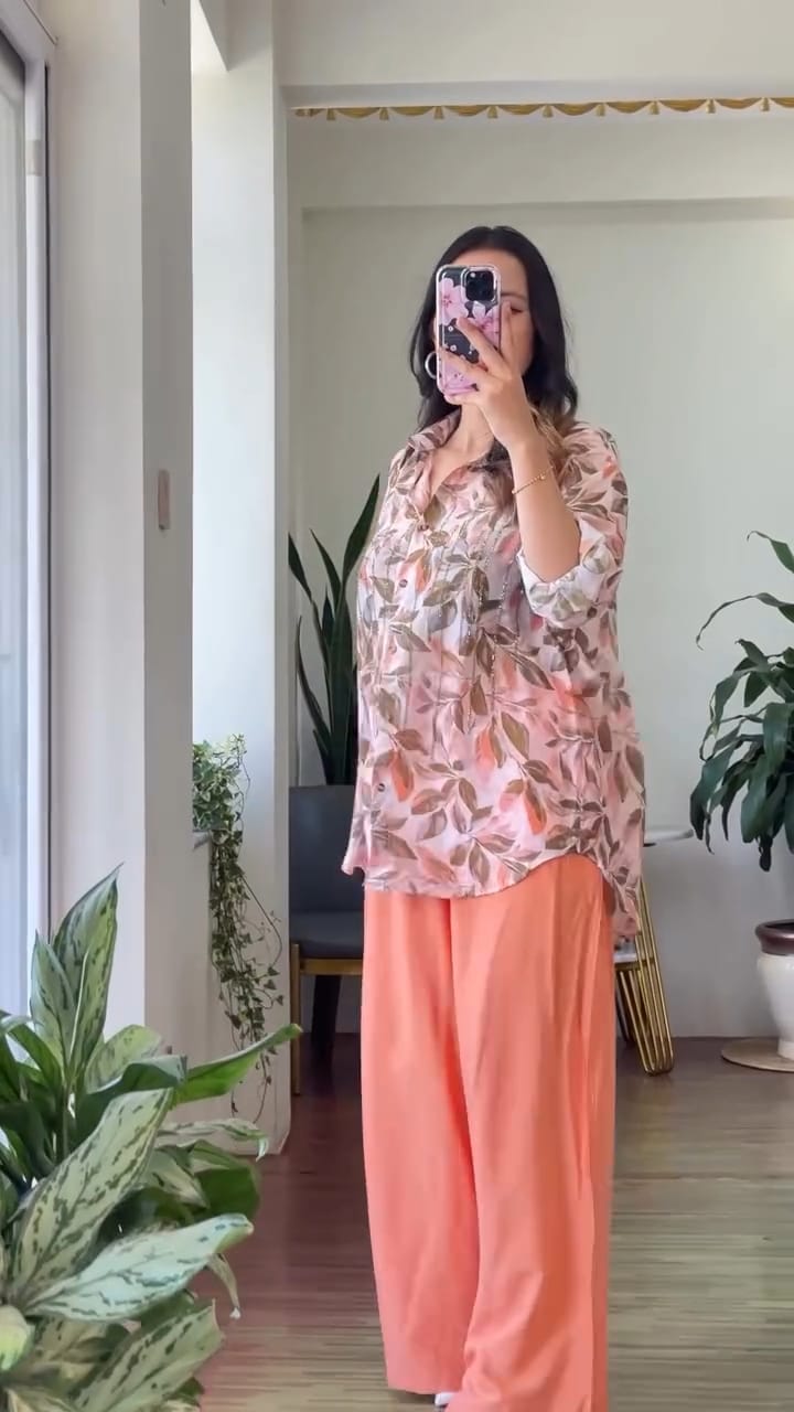 Maverick Fusion Floral Luxury Co-Ord Set