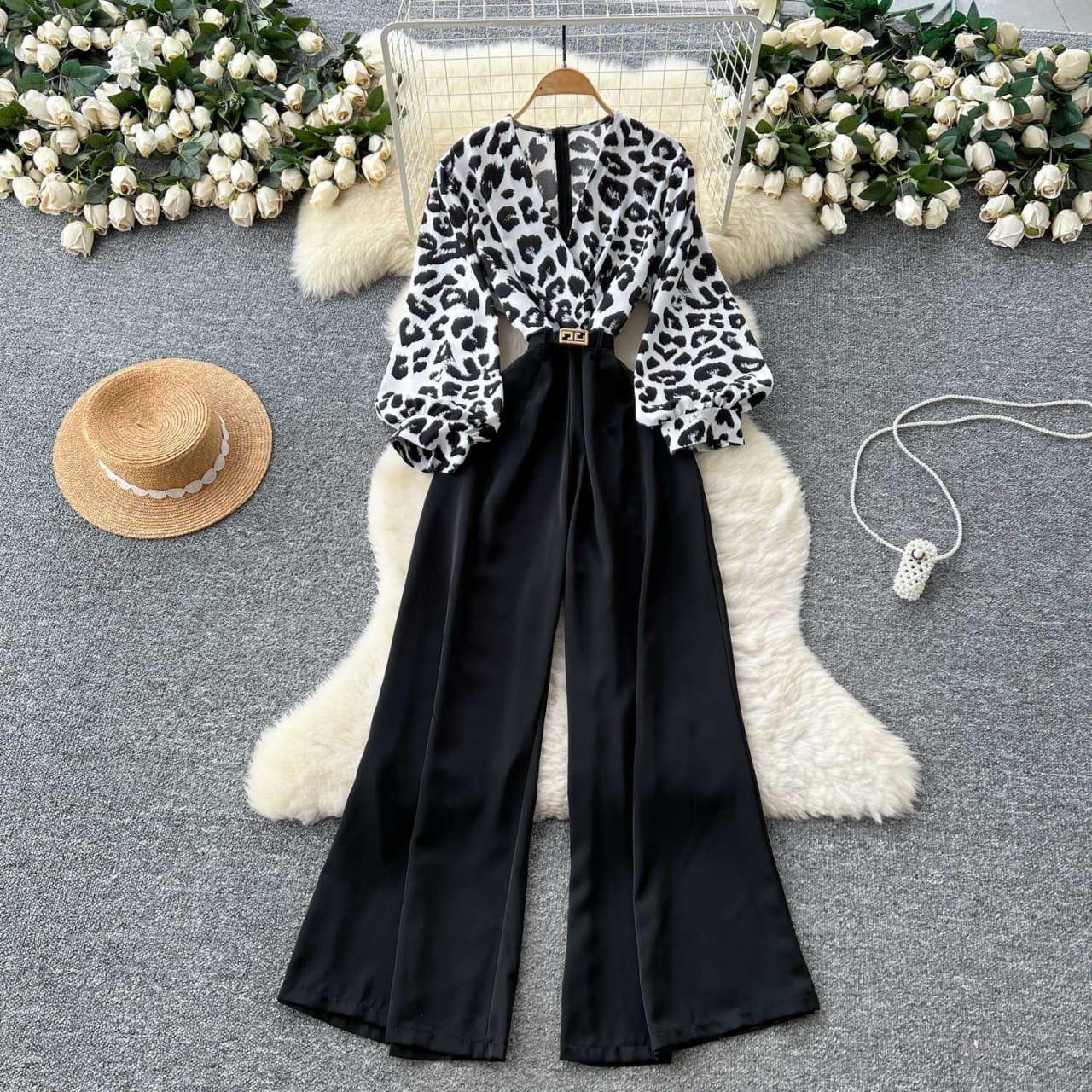 Maverick Fusion Luxury Jumpsuit with Belt