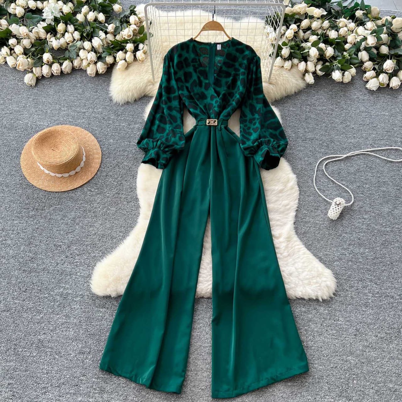 Maverick Fusion Luxury Jumpsuit with Belt