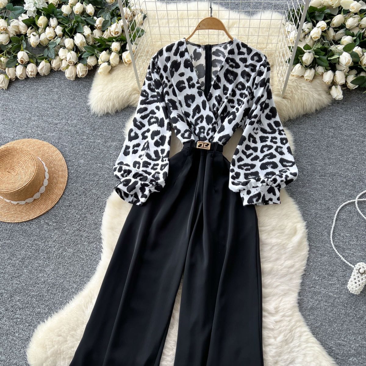 Maverick Fusion Luxury Jumpsuit with Belt