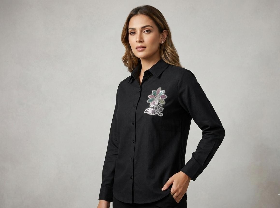 *Beautiful Flower Patch Work Shirts*