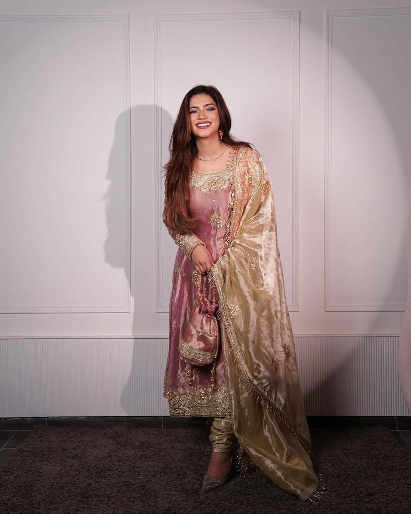 Designer Party Wear Embroidered Anarkali Set