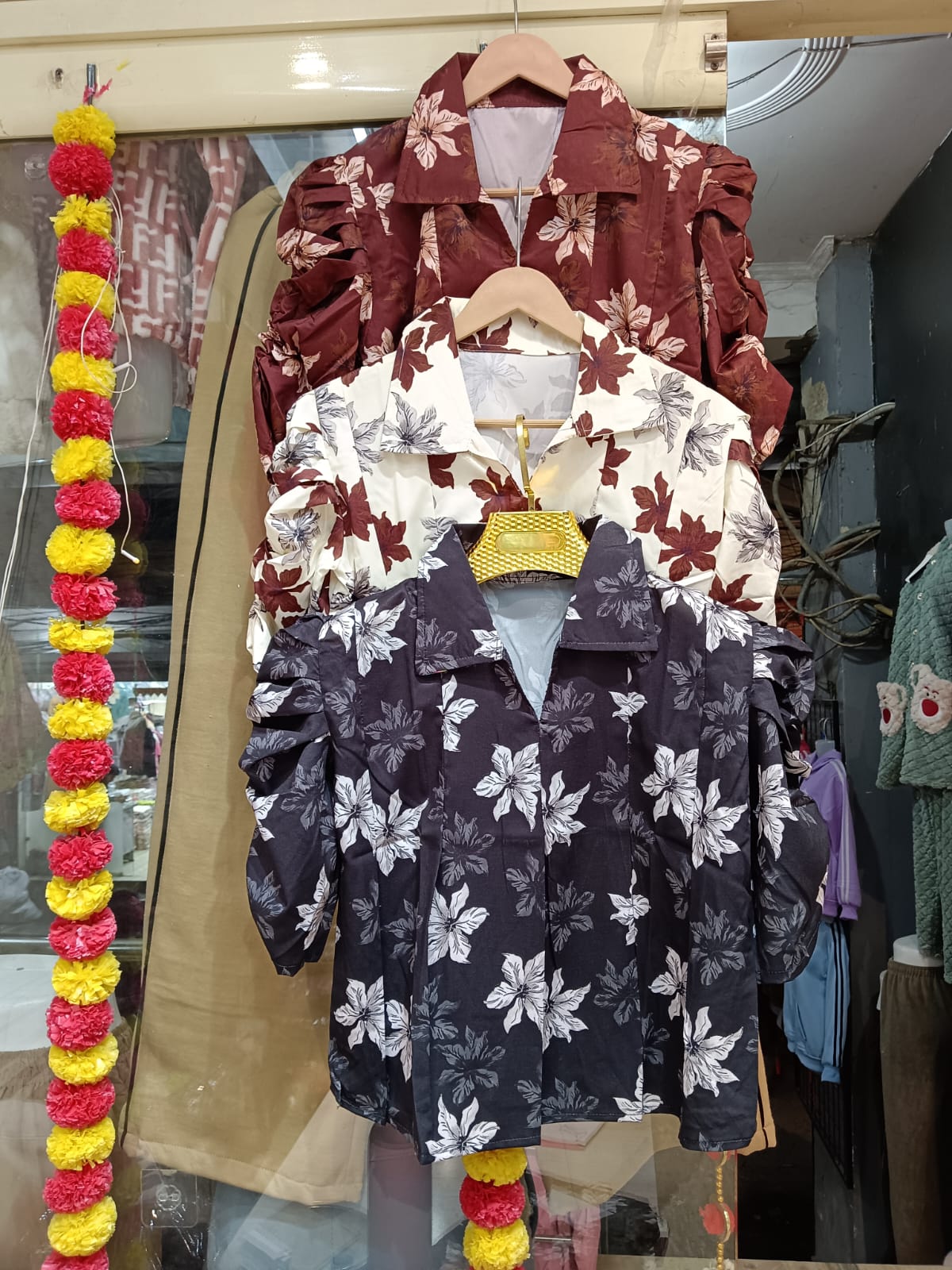 Imported Fabric Designer Tops - Free Size