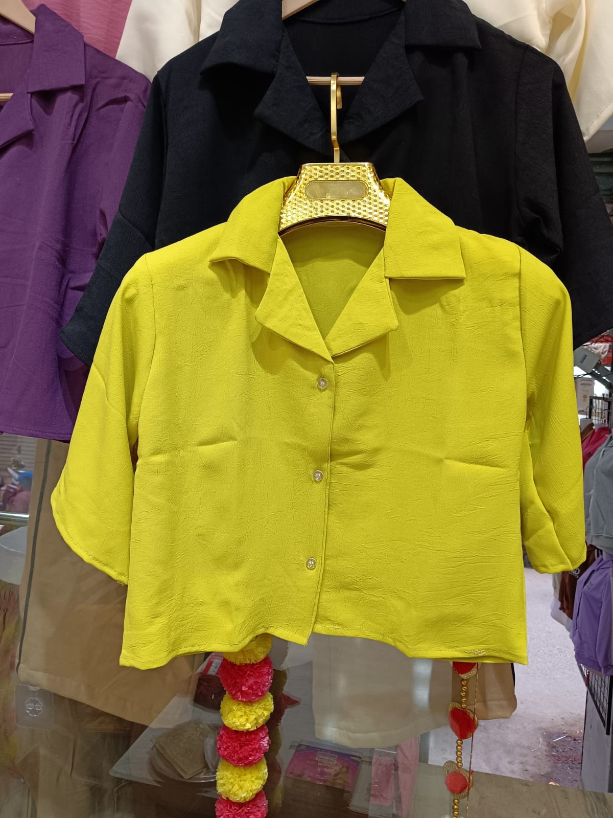 Imported Fabric Designer Tops - Free Size