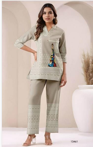 Trending Co-ord Set - Rayon Modal Fancy Design