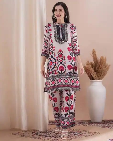 Trending Co-ord Set - Rayon Modal Fancy Design