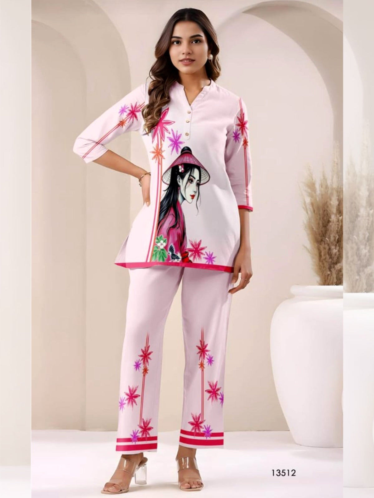 Trending Co-ord Set - Rayon Modal Fancy Design