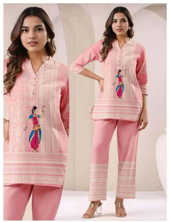 Trending Co-ord Set - Rayon Modal Fancy Design
