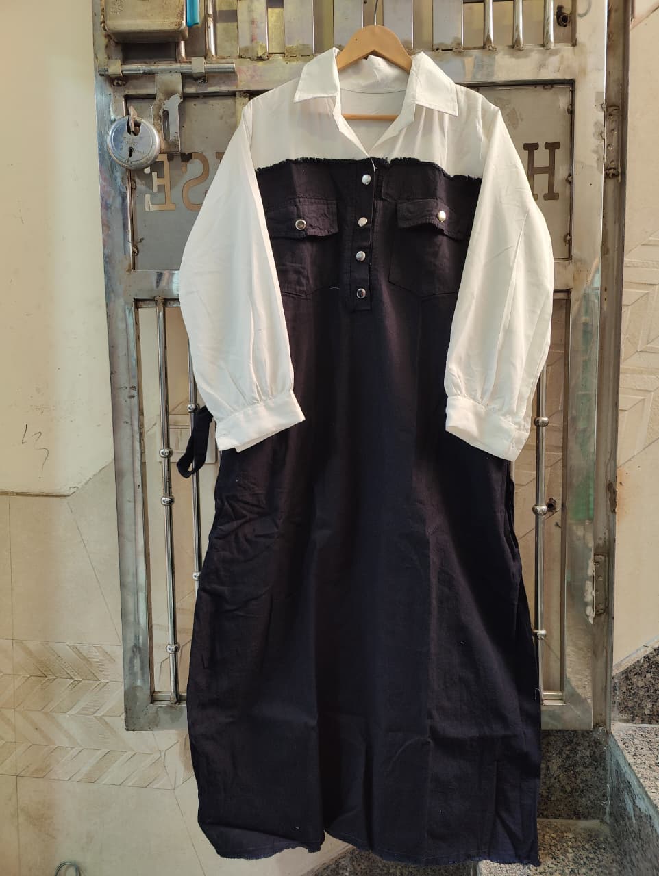 Denim Long Dress