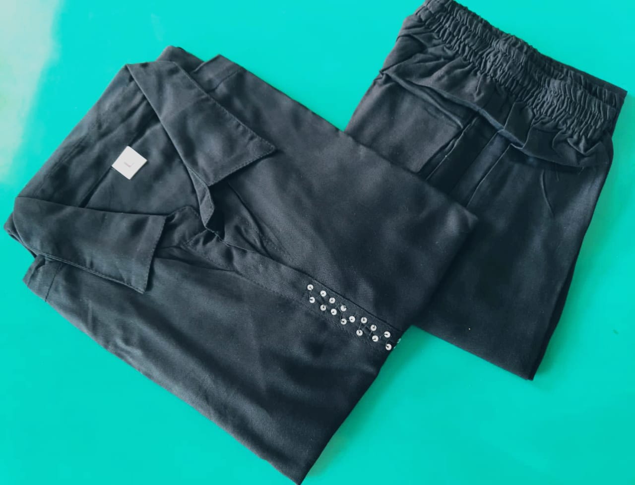 Heavy Rayon Co-Ord Set with Sequence Detailing