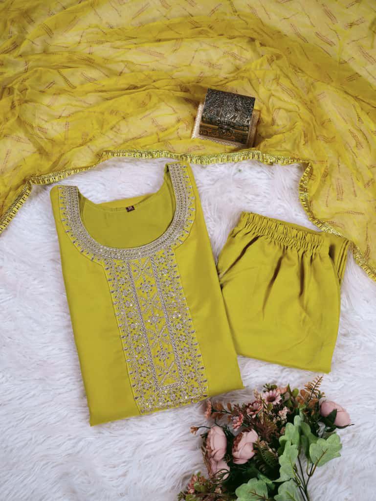 Premium Designer Kurta Pant Set