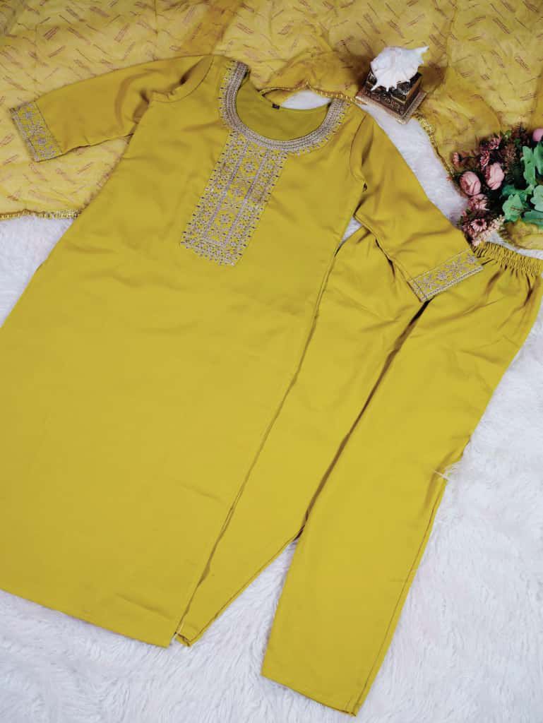 Premium Designer Kurta Pant Set