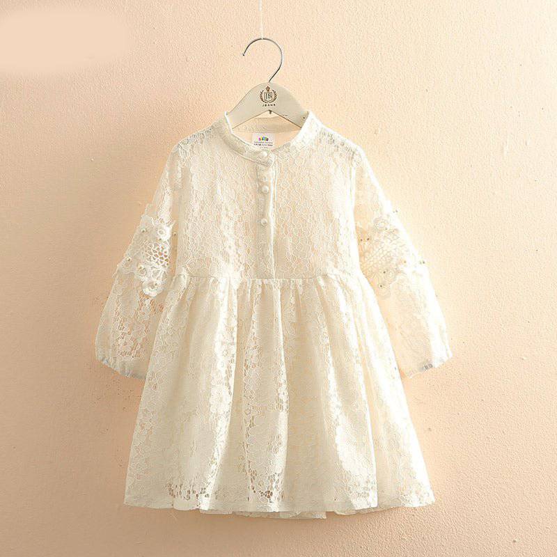 Kids Net Dress with Lining