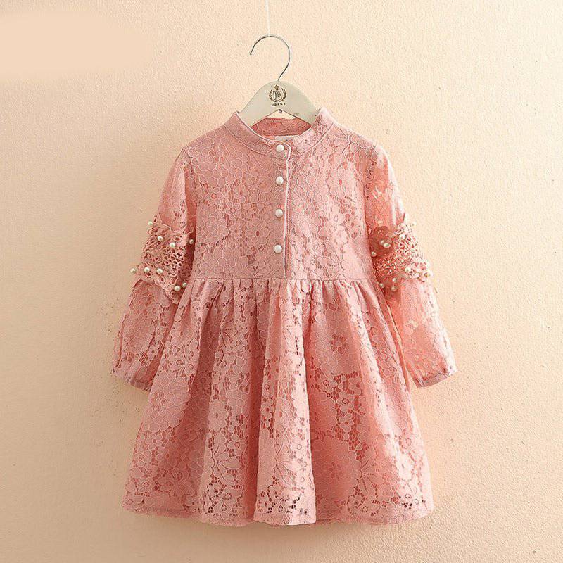 Kids Net Dress with Lining
