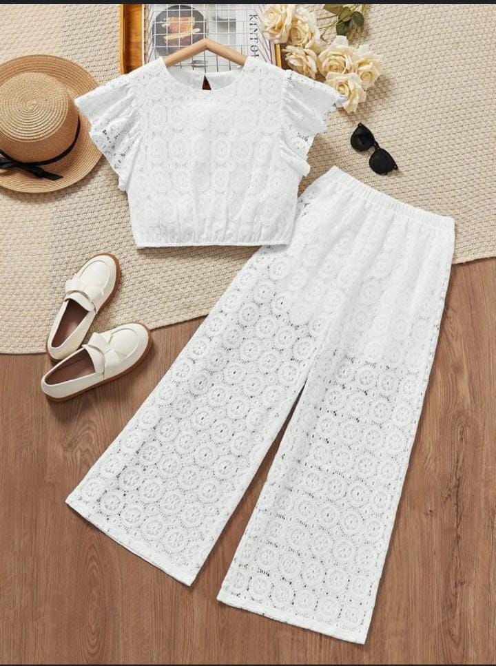 Kids Stylish Net Cord Set