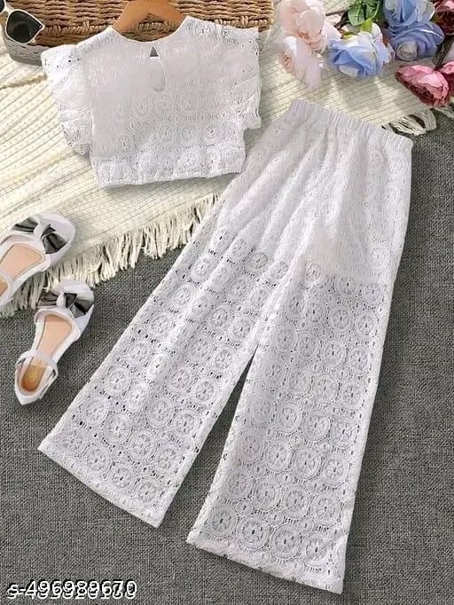 Kids Stylish Net Cord Set
