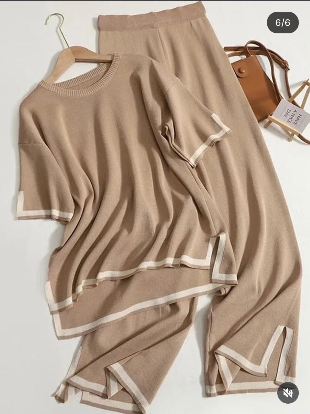 Trendy Airport Coord Set with Side Pockets