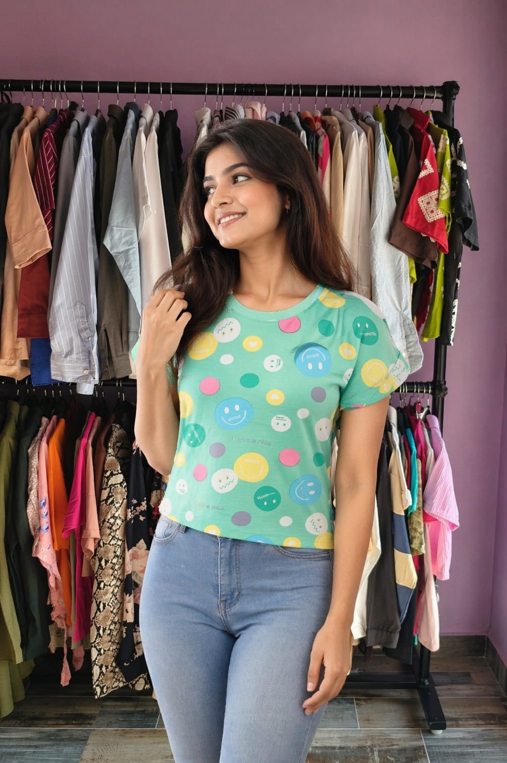 Imported Random Designer Printed T-Shirts