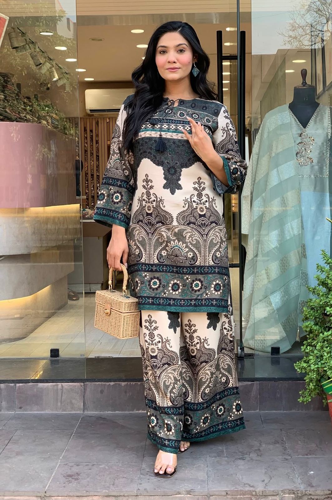 Summer Special Floral Coord Set | Kurta with Palazzo