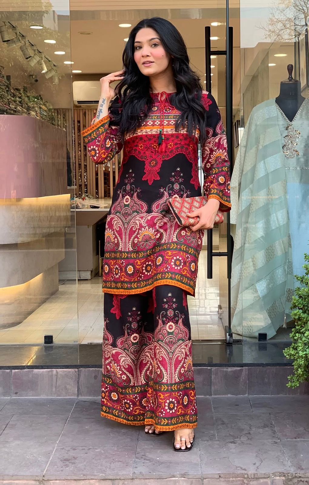Summer Special Floral Coord Set | Kurta with Palazzo