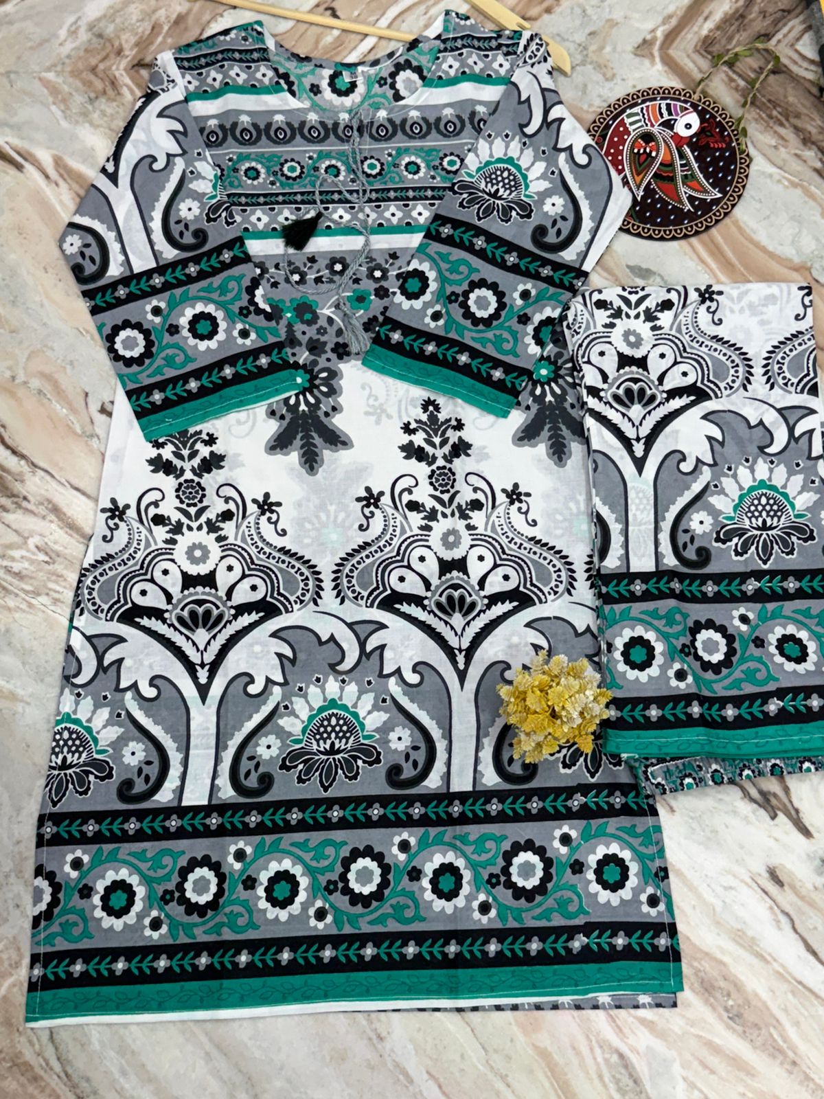Summer Special Floral Coord Set | Kurta with Palazzo