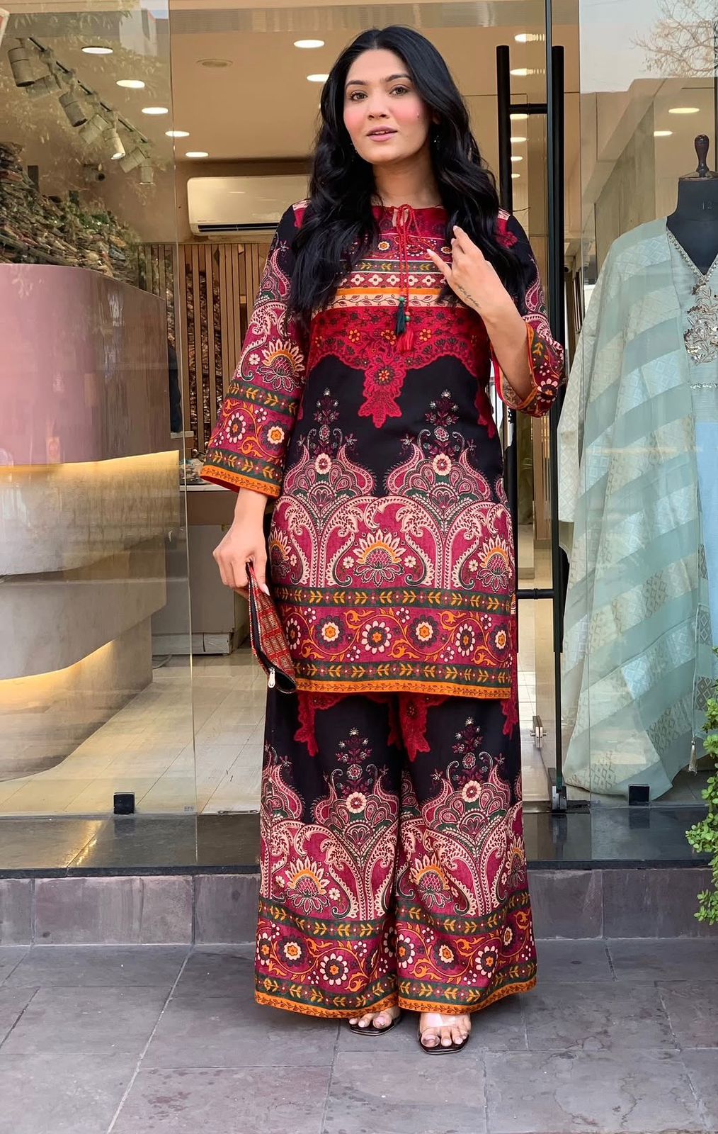 Summer Special Floral Coord Set | Kurta with Palazzo