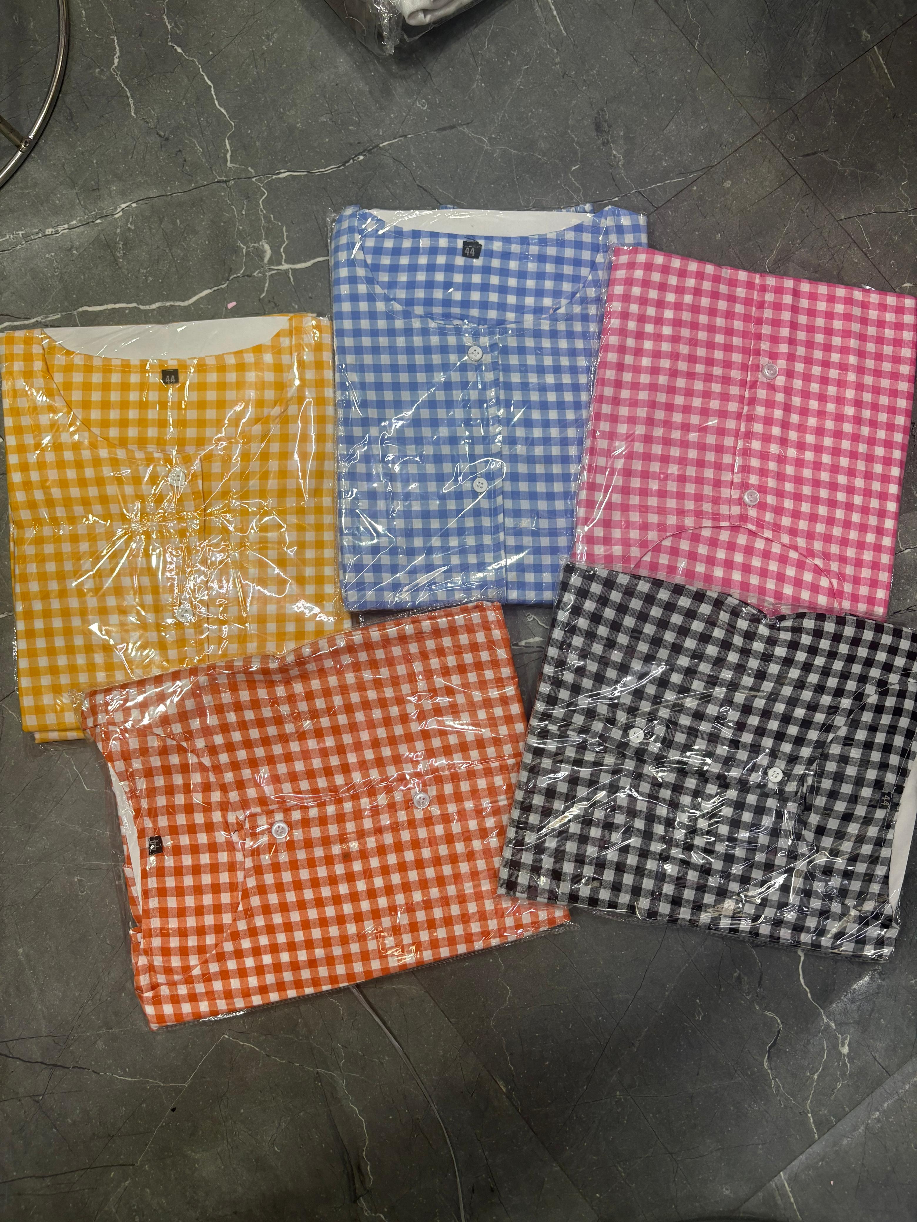 Viral Gingham Balloon Pants Co-ord Set