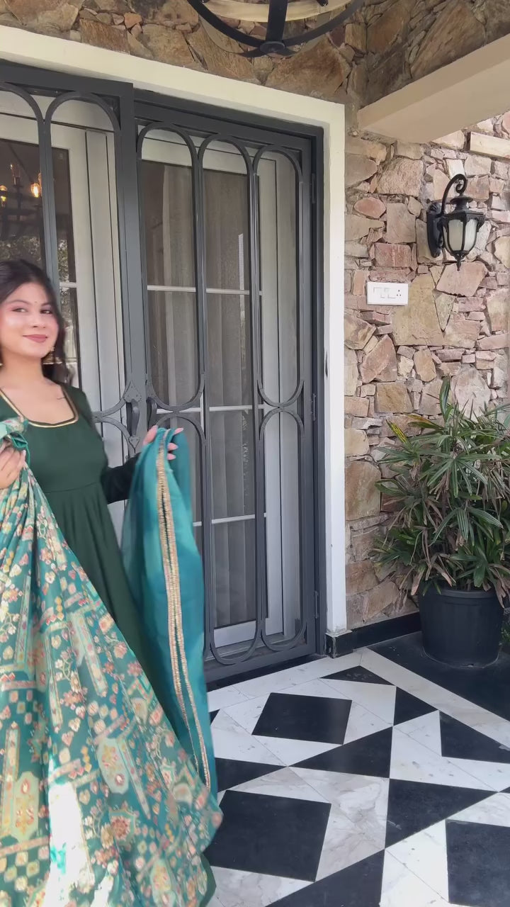 Maverick Fusion Anarkali Gown