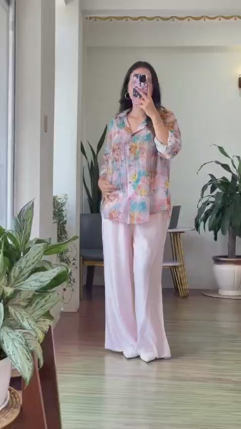 Maverick Fusion Floral Luxury Co-Ord Set