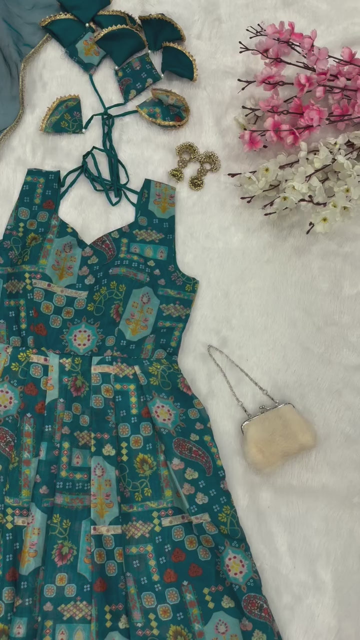 Maverick Fusion Anarkali Gown