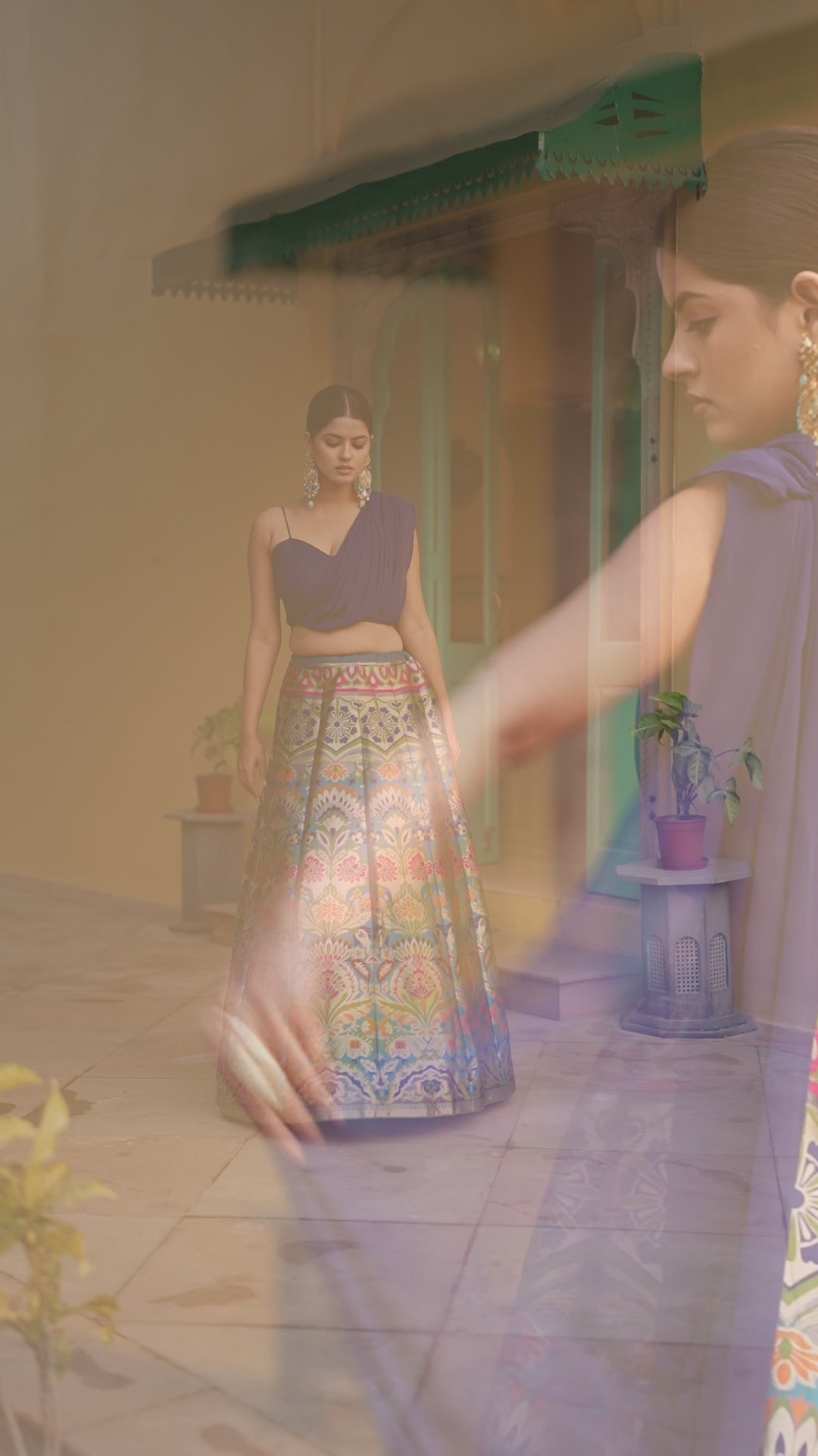 Maverick Fusion Co-ord Set Lehenga