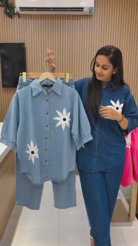 Maverick Fusion Denim Co-ord Set