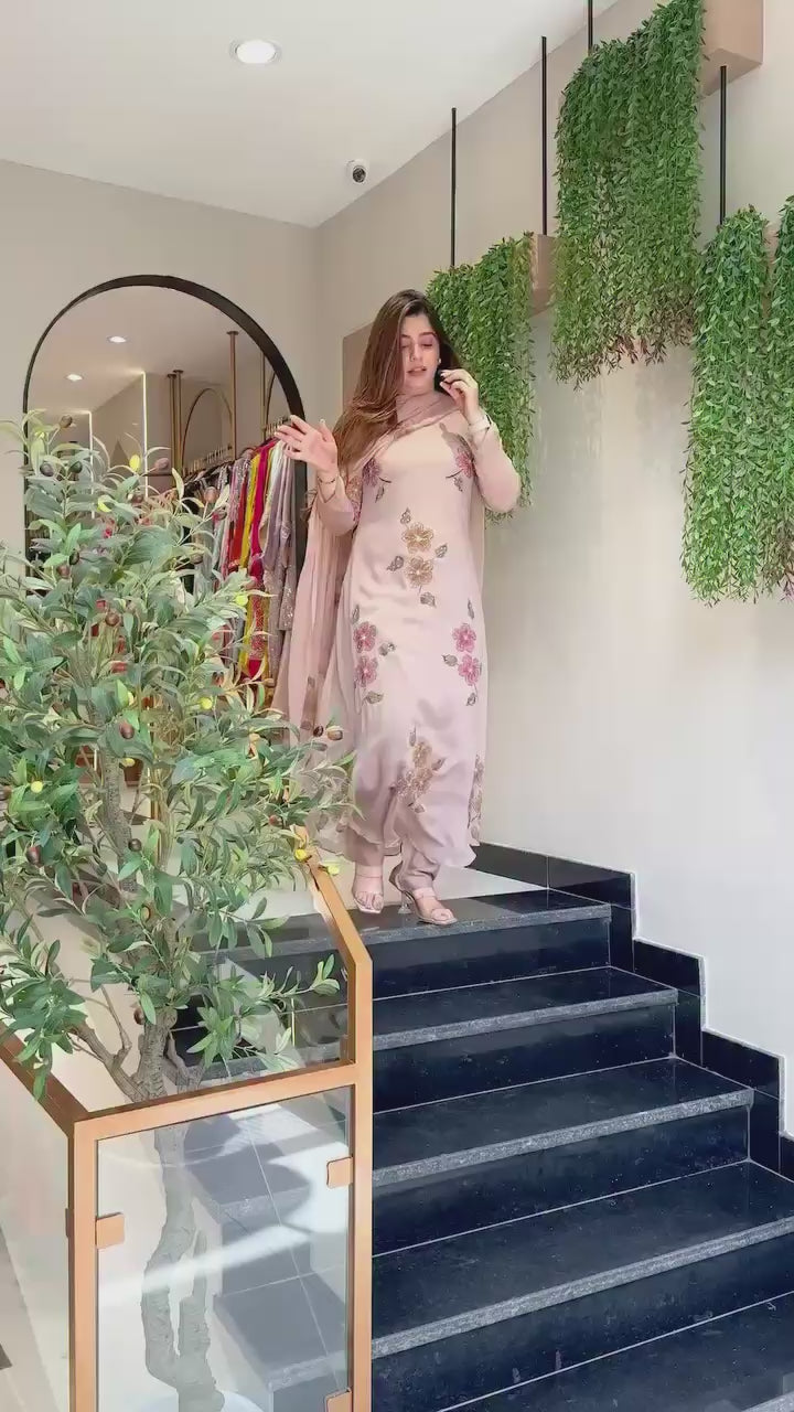 Maverick Fusion 3 Piece A-line Kurti Set