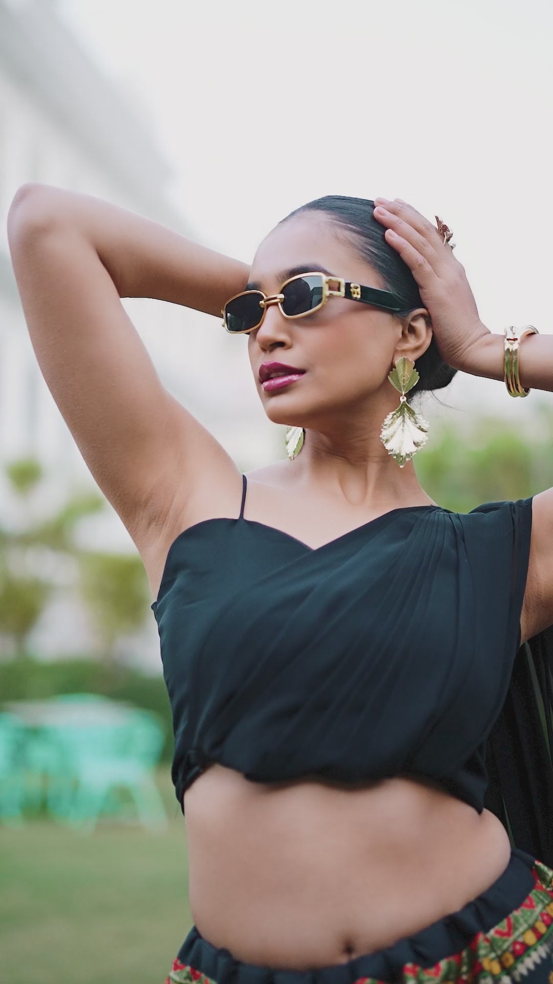 Maverick Fusion Co-ord Set Lehenga