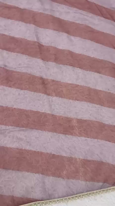 Maverick Fusion Fox Georgette Top Bottom Dupatta Set