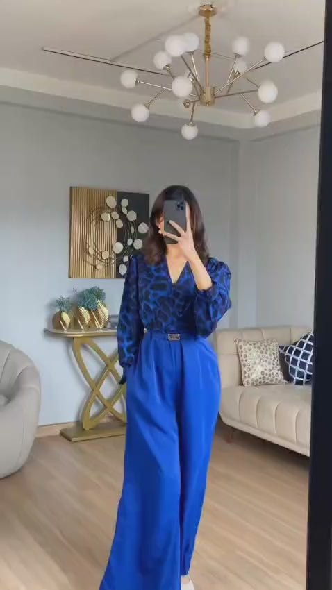 Maverick Fusion Luxury Jumpsuit with Belt