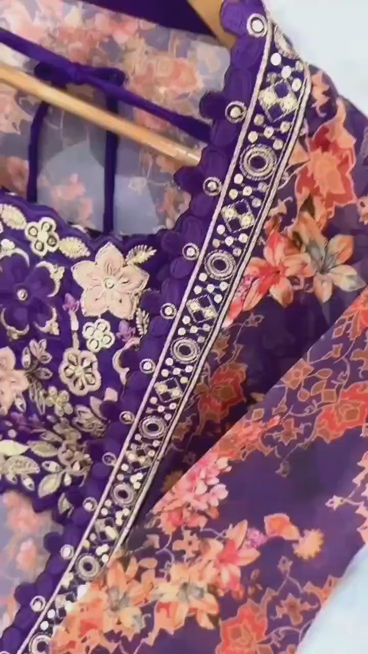 Maverick Fusion Indo Western Koti Plazo Blouse Collection